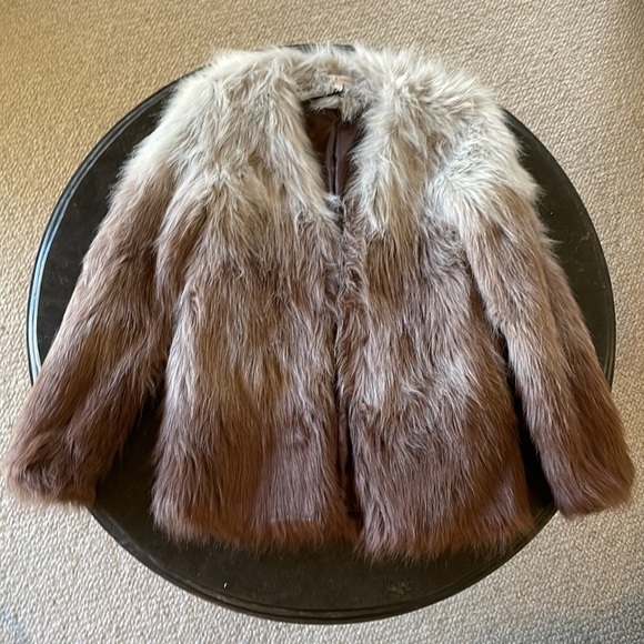 Nasty Gal Ombré Faux Fur Coat - Picture 2 of 7